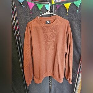 🤎 Cozy Brown Crew Neck Sweater
